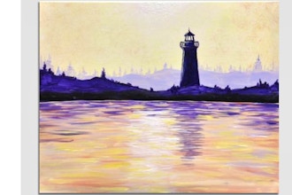 Paint Nite: Purple Haze Lighthouse